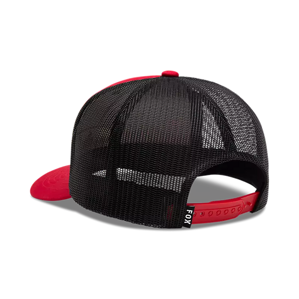 CASQUETTE FOX RACING RACEWEAR MESH TRUCKER FLM RED 36292-122 BKF