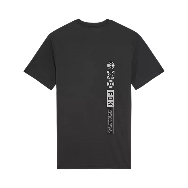 TEE SHIRT FOX RACING BLUR SS TECH TEE BLACK BKF