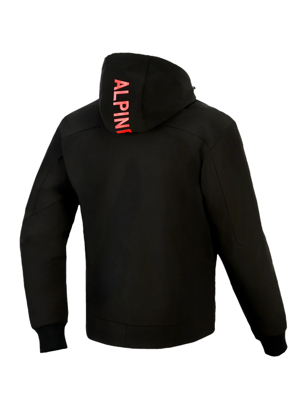BLOUSON SWEAT A CAPUCHE ALPINESTARS RADIUM TECH  NOIR ROUGE