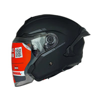 CASQUE MT HELMETS COSMO SV SOLID A1 NOIR MATTE