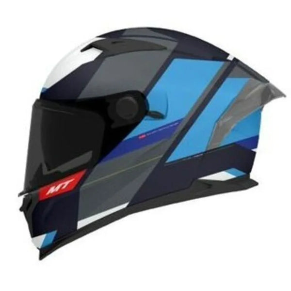 CASQUE MT HELMETS BRAKER SV CHENTO C7 MATTE BLEU FF128SV