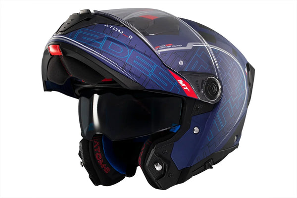 CASQUE  MT HELMET FU404SV ATOM 2 SV DESTINY C7 MATT