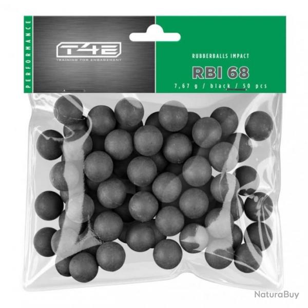 PACK HOME DEFENSE MUNITIONS CAL.68 BILLES EN GOMME COEUR EN ACIER (PAQUET DE 50) T4E