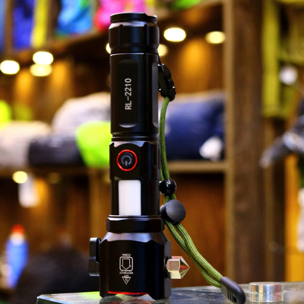 LAMPE DE RECHERCHE 1km MULTIFONCTION BRISE-VITRE + POWERBANK