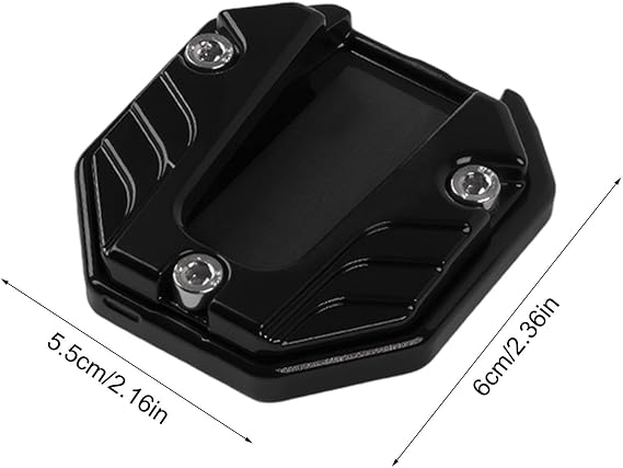 PROTEGE BEQUILLE /  EXTENSION BEQUILLE LATERALE POUR MOTO EN ALUMINIUM PXC1