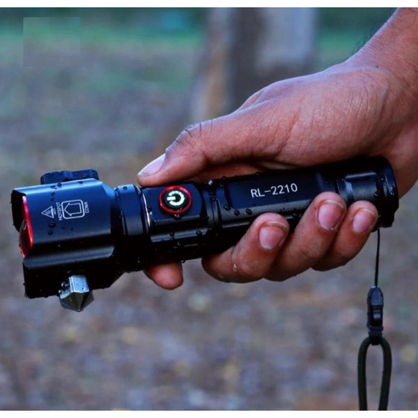 LAMPE DE RECHERCHE 1km MULTIFONCTION BRISE-VITRE + POWERBANK