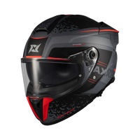 CASQUE AXXIS FF122SV  HAWK SV  EVO  DARK JUSTICE C1 MATT