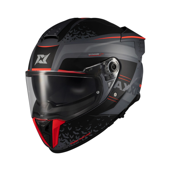 CASQUE AXXIS FF122SV  HAWK SV  EVO  DARK JUSTICE C1 MATT