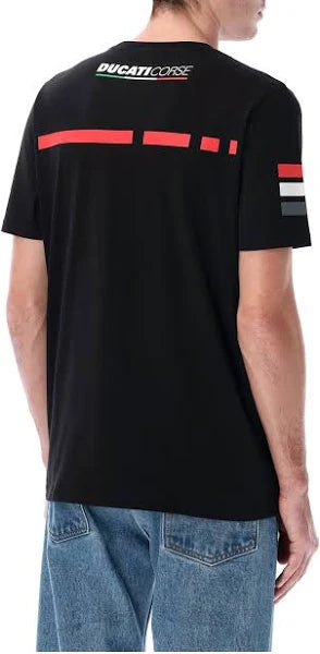 TEE SHIRT MAN STIPES DUCATI BADGE7 25 36004