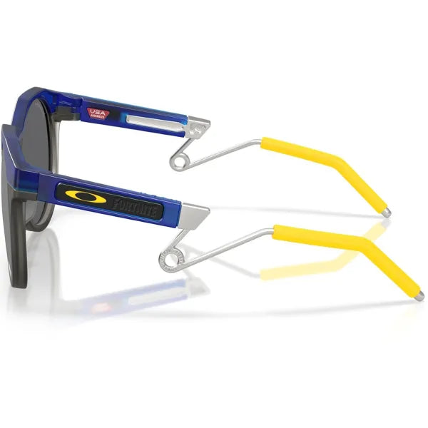 LUNETTE OAKLEY HSTN METAL TRANS CRYTAL BLUE PRIZM BLACK