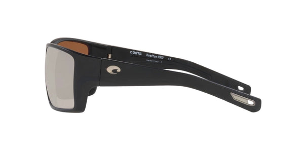 Lunette Costa Sunglasses Reefton Pro Black Copper Silver Mirror 580G