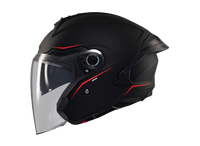 CASQUE MT HELMETS COSMO SV SOLID A1 NOIR MATTE