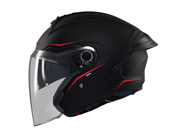 CASQUE MT HELMETS COSMO SV SOLID A1 NOIR MATTE