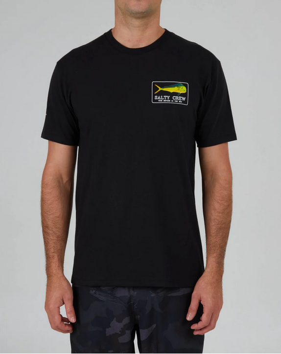 TEE-SHIRT SALTY CREW GOLDEN MAHI PREMIUME S/S TEE BLK / BLACK 20035660