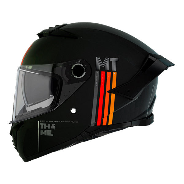 Casque MT HELMETS THUNDER 4 SV MIL A11 NOIR MAT FF118SV