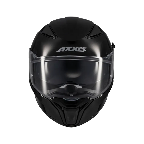 CASQUE AXXIS PANTHER SV SOLID A1 NOIR BRILLANT