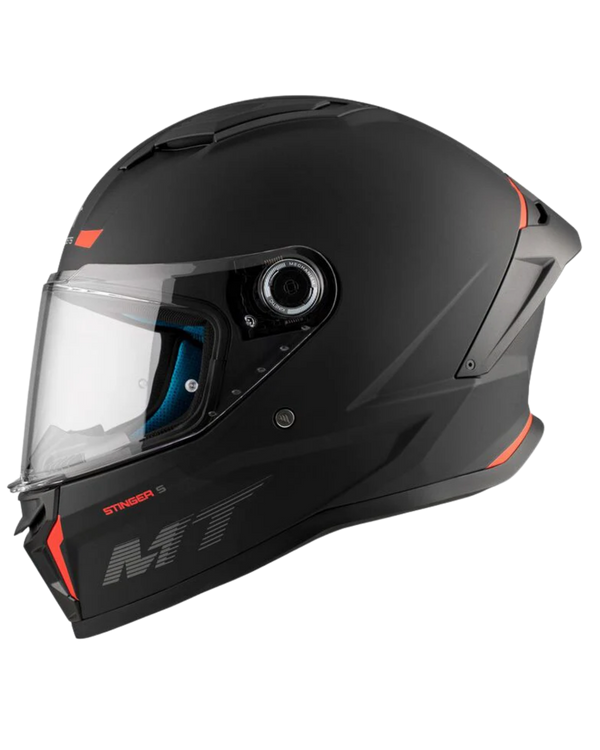 CASQUE MT HELMETS MT FF126 STINGER 2 SOLID A1 MATT combo RIDER PACK 5R LITE  2