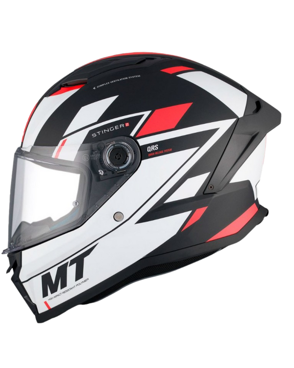 CASQUE MT HELMETS FF126 STINGER 2 ZIVZE B5 MATE combo RIDER PACK 5R LITE 2