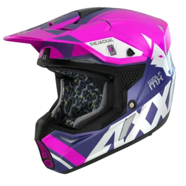 CASQUE AXXIS MX803 WOLF JACKAL C18 ROSA MATT
