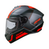 CASQUE AXXIS FF112C DRAKEN S SONAR B5 ROUGE FLUO MATT CB25 SDB5 RS25