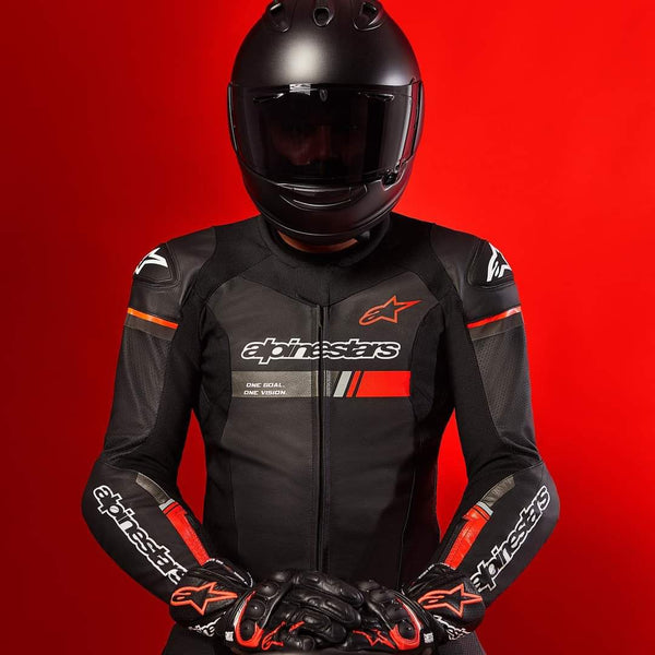 DESTOCKAGE BLOUSON CUIR ALPINESTARS GP FORCE CHASER LEATHER