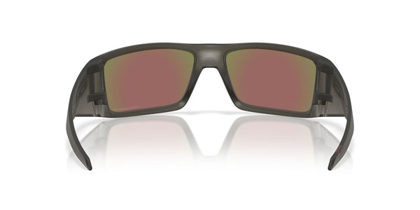 LUNETTE OAKLEY HELIOSTAT MATTE GREY SMOKE PRIZM SAPPHIRE POLARISE 2165