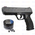 HOME DEFENSE PISTOLET 6 coups LTL BRAVO (18 joules) + 5 Co2 + 50 MUNITIONS