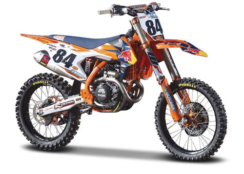 MINIATURE 1/6 MOTO REDBULL KTM SX-450 2018/84 J M32228  BURAGO
