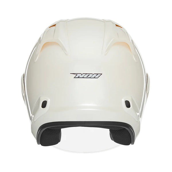 CASQUE NOX JET N220S BLANC PERLE