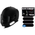 STICKER AUTOCOLLANT BLACK STANDARD RETRO-REFLECHISSANT REFLECTIVE POUR CASQUE PXC