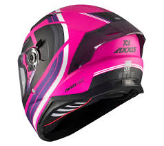 CASQUE AXXIS FF130SV  PANTHER SV TRIBUTE C8 ROSA MATT