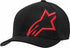 CASQUETTE ALPINESTARS CORP SNAP 2 HAT BLACK/WARM RED 1211-81009 1523