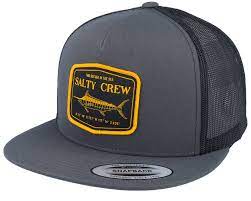 CASQUETTE SALTY CREW STEALTH TRUCKER CHARCOAL/BLACK