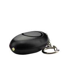 PORTE CLEFS PANIC ALARME NOIR PIRHANA