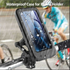 SUPPORT MAGNETIQUE ETANCHE POUR TELEPHONE PORTABLE,  ROTATIF A 360 DEGRE, POUR MOTO ET VELO