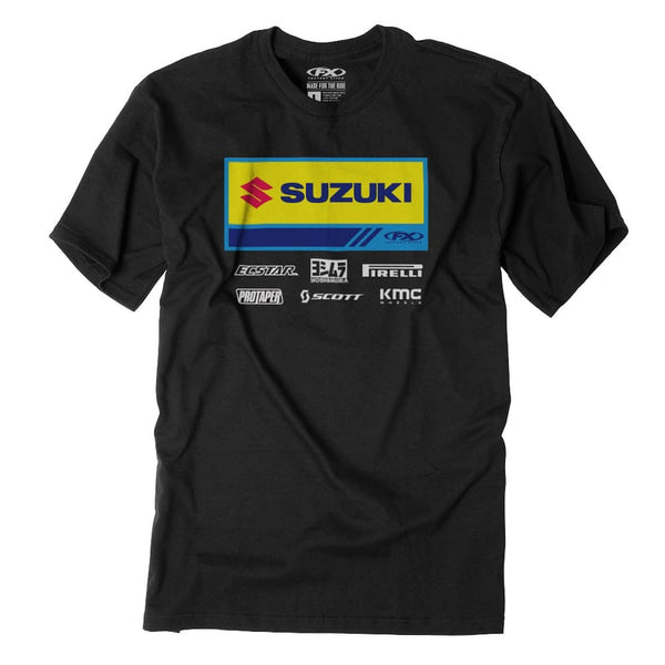 Tee-Shirt Suzuki Factory RACEWEAR tee black FX