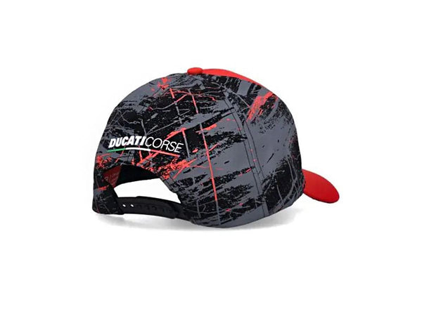 CASQUETTE MAN DUCATI BASEBALL SCRATCHED TEXTURE