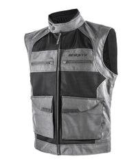 GILET SEVENTY  SCIROCCO SD-S3 TOURING MULTIPOCHE NOIR GRIS HOMME