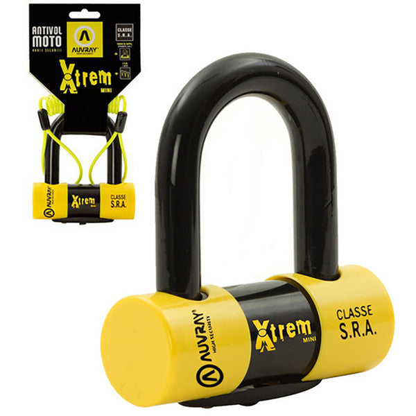 BLOCK DISQUE AUVREY XTREM MINI SRA NOIR MAT 52X65 MM + CORDON +CARTE AXTRAUV