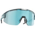 LUNETTE BLIZ VISION TRANSPARENT BLUE  FRAME SMOKE WITH ICE BLUE MULTI LENS FILT CAT 3 S52101 33