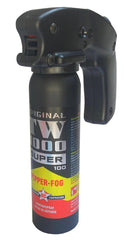 AEROSOL DEFENSE GAZ  TW1000 PEPPER-FOG SUPER PROFESSIONNAL 100 ML AVEC POIGNEE PISTOLET