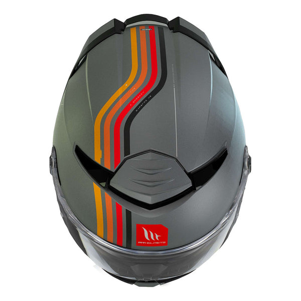 CASQUE MT HELMETS MT FF118 SV THUNDER 4 SV MIL C2 MATT GRAY