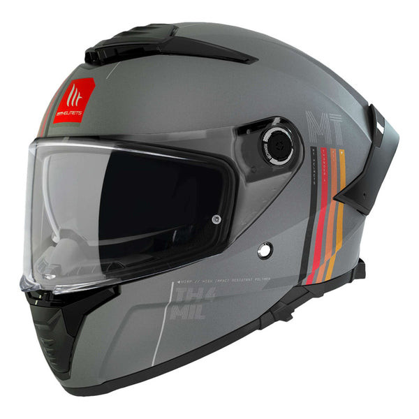 CASQUE MT HELMETS MT FF118 SV THUNDER 4 SV MIL C2 MATT GRAY