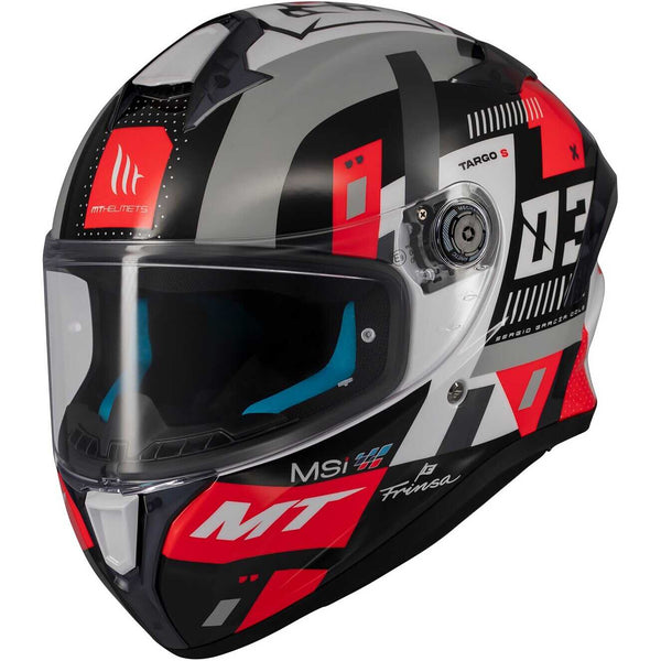 CASQUE MT HELMETS TARGO S SERGIO GARCIA 2024 B5 GLOSS