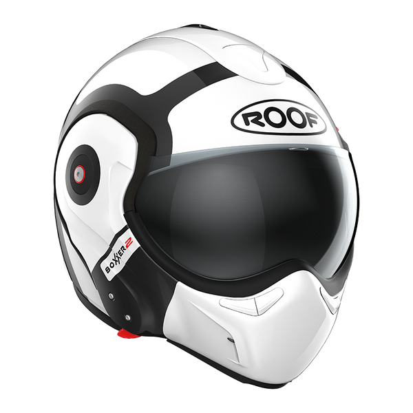 CASQUE ROOF R09 BOXXER 2 BOND BLANC NOIR 60202258