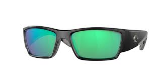 Lunette Costa Sunglasses CORBINA PRO Pro MATTE BLACK GREEN MIRROR Polarisée 580G 06S9109