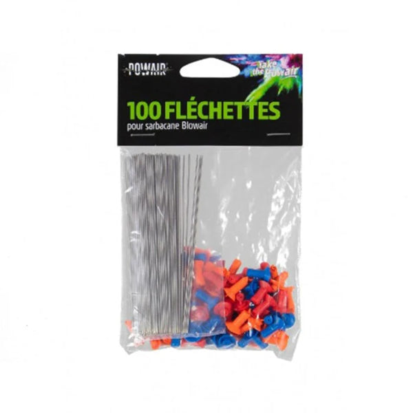 POWAIR 100 FLECHETTES POUR SARBACANE BLOWAIR