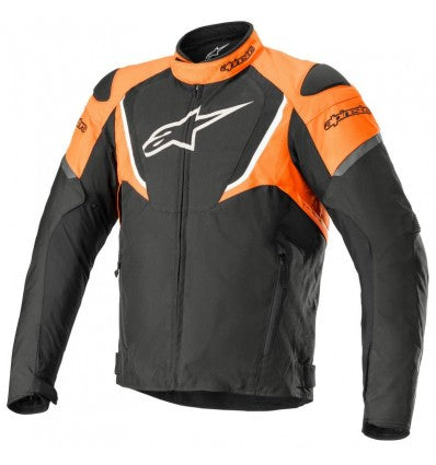 BLOUSON HOMOLOGUE ALPINESTARS T-JAWS V3 WATERPROOF JACKET FLAME ORANGE BLACK 3201020 4021