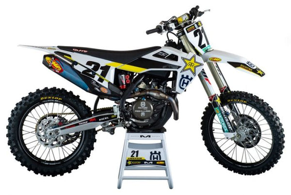 MINIATURE NEW RAY 1/12 HUSQVARNA FC450 2020 ROCKSTAR EN . N 21 J ANDER