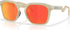 LUNETTE OAKLEY HSTN SQ MATTE SAND PRIZM RUBY POLARIZED